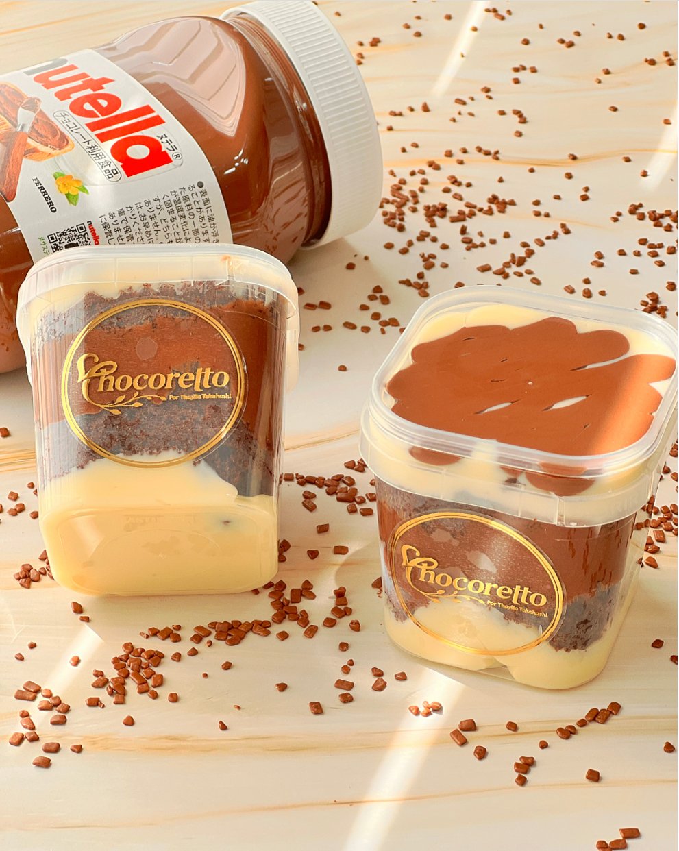 Torta no Pote Ninho com Nutella - Imagem 2