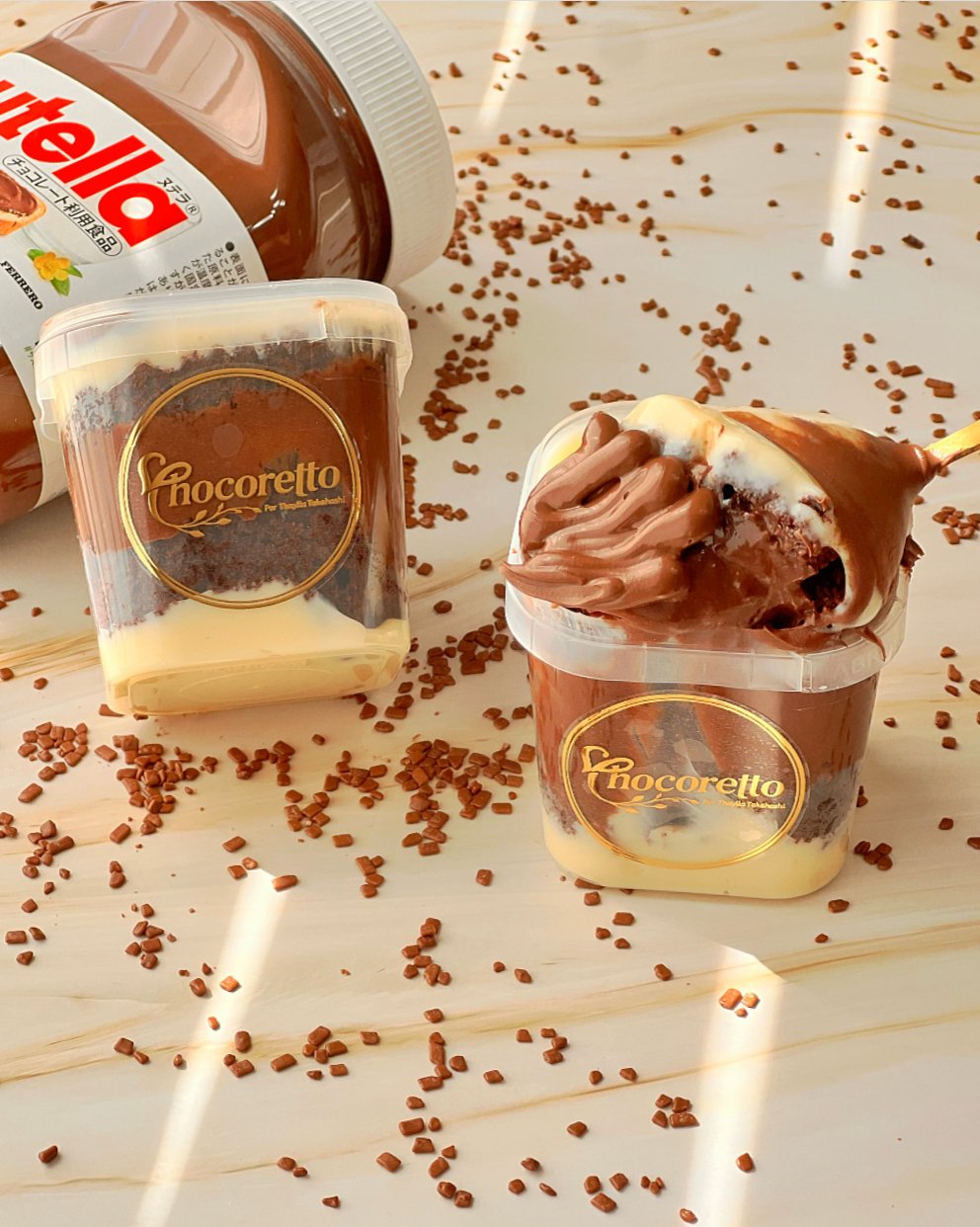 Torta no Pote Ninho com Nutella - Imagem 3