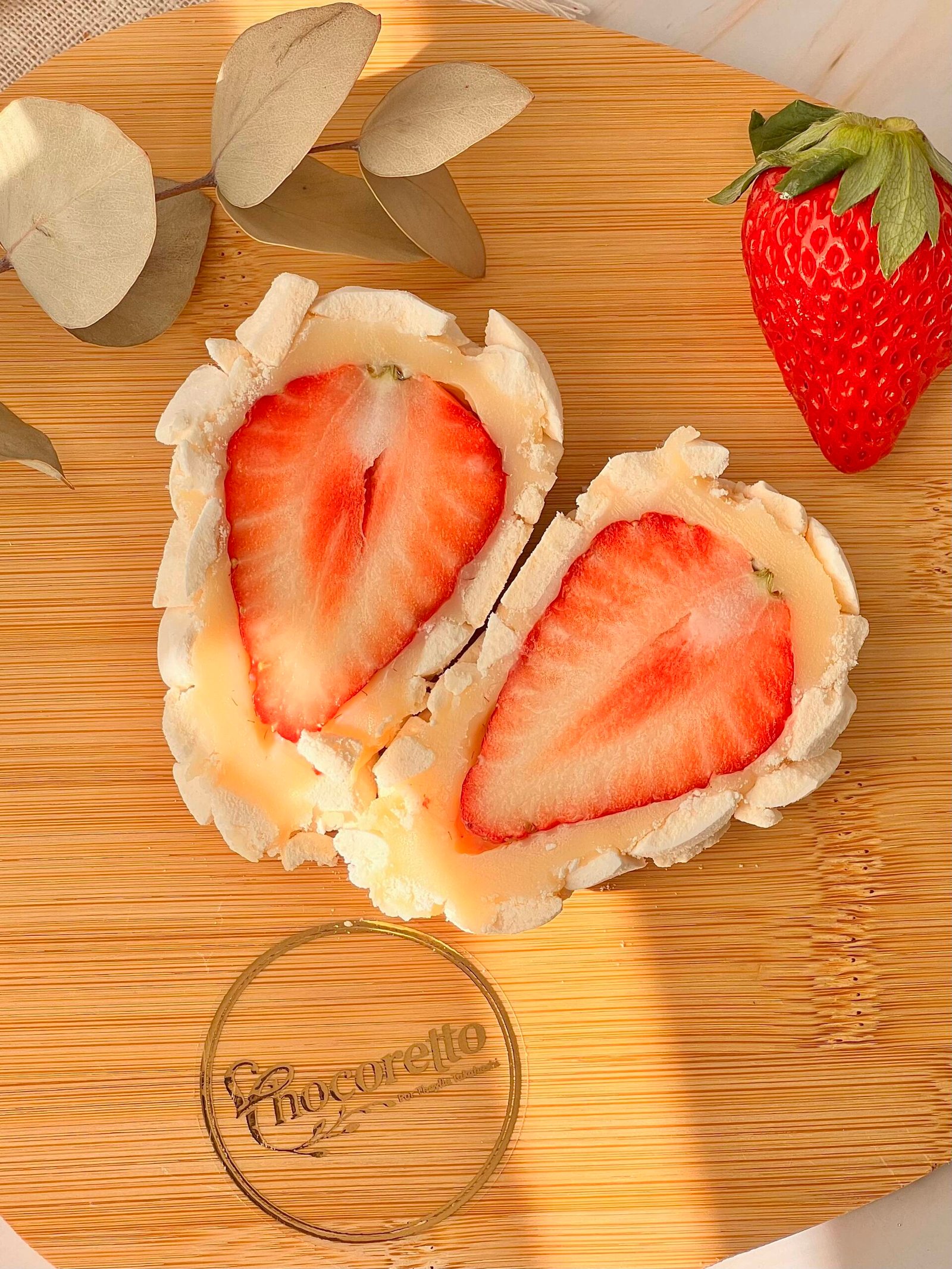 Coxinha de Morango no sabor Suspiros - Imagem 2